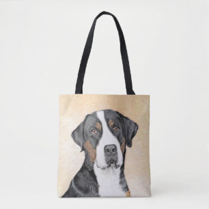 Tote Bag Peinture de Chien de Montagne - Art original