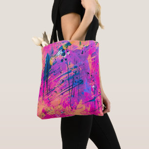 Tote Bag Peinture de couchage d'été Abstraite