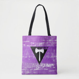 Tote Bag Peinture de fierté lesbienne (Labrys)