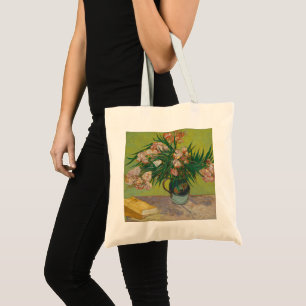 Tote Bag Peinture de fleurs d'oléandre de Vincent Van Gogh