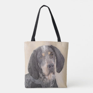 Tote Bag Peinture de linge bluetick - mignon chien original