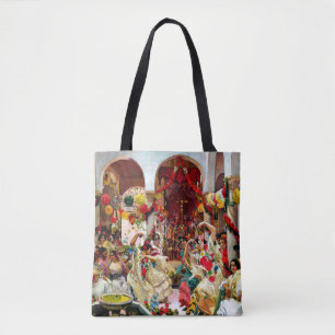 Tote Bag Peinture de Sorolla - Séville, la danse