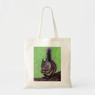 Tote Bag Peinture d'écureuil Douglas 2