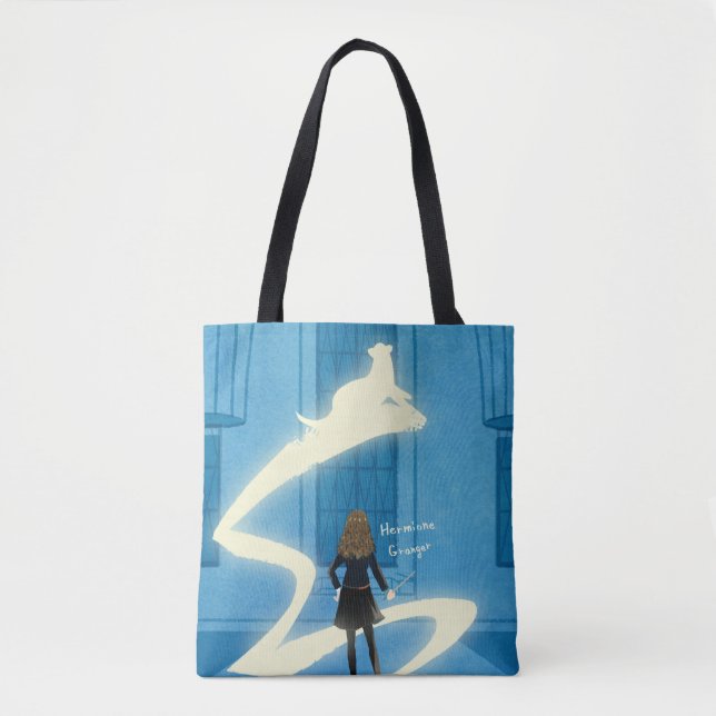 Tote Bag Peinture du Patronus d'Hermione Granger (Devant)