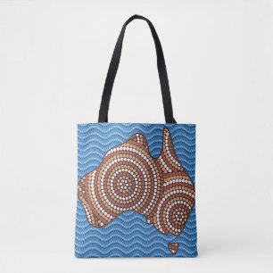 Tote Bag Peinture par points en Australie
