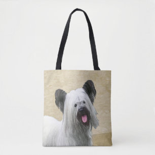 Tote Bag Peinture Skye Terrier - Cute Original Chien Art