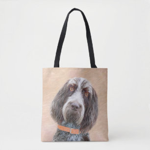 Tote Bag Peinture Spinone Italiano - Belle Art Original Chi