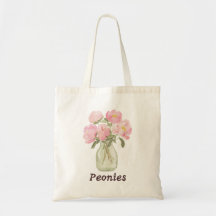 Peintures Aquarelles de Pivoines Roses Vintage - A