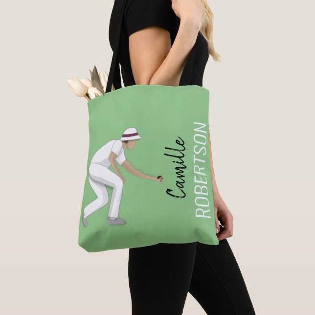 Tote Bag Pelouse Bowls (De près)