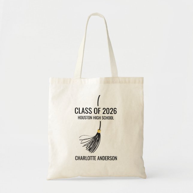 Tote Bag Pendentif de Mortier de Remise des Diplômes (Devant)