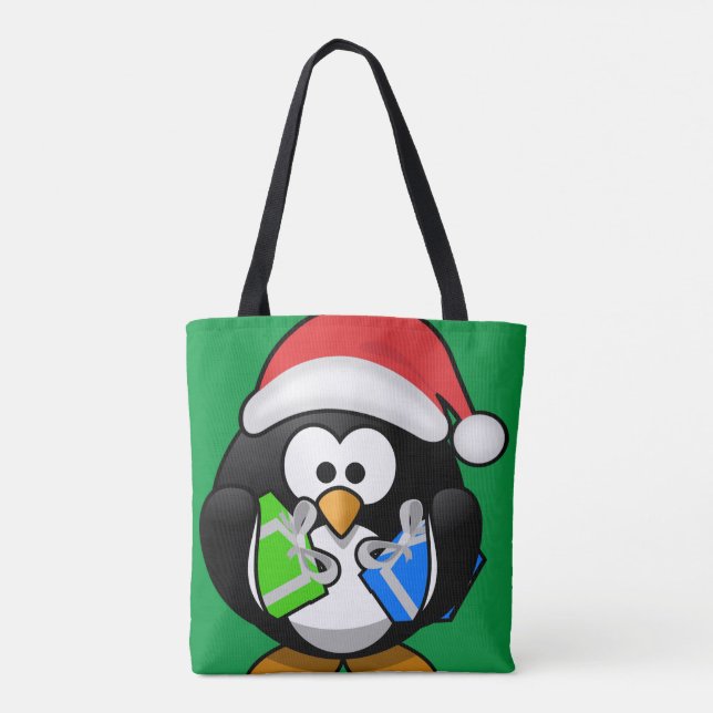 Tote Bag Penguin avec cadeaux (Dos)