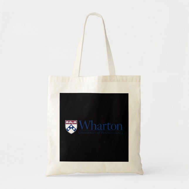Tote Bag Penn Quakers Hommes Vêtements Wharton École de Bus (Devant)