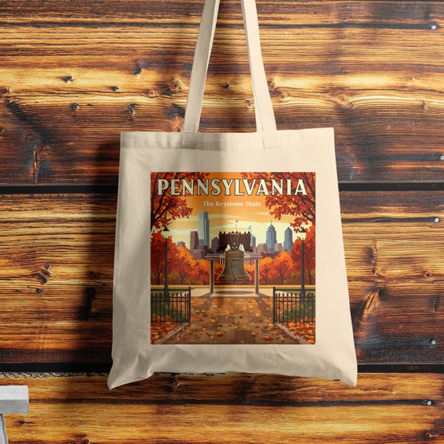 Tote Bag Pennsylvanie vintage (Créateur téléchargé)