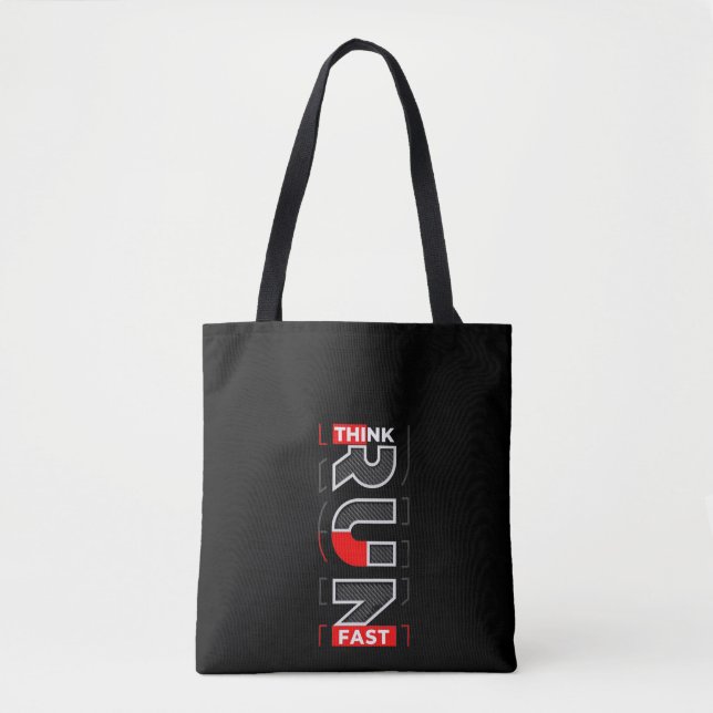 Tote Bag Pense vite (Devant)