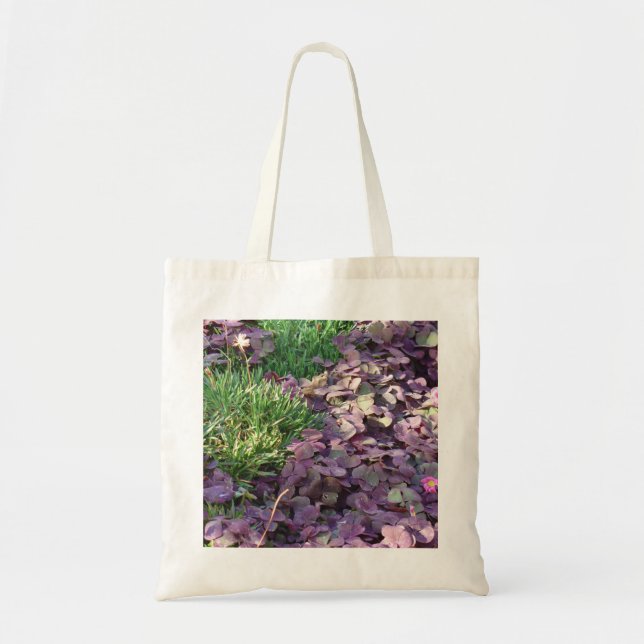Tote Bag Pensées pourpres (Devant)