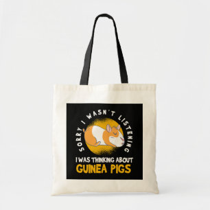 Tote Bag Penser à la bête de porc de Guinée