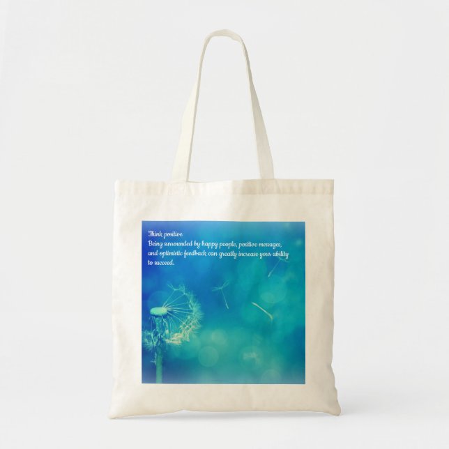 Tote Bag Penser positif (Devant)