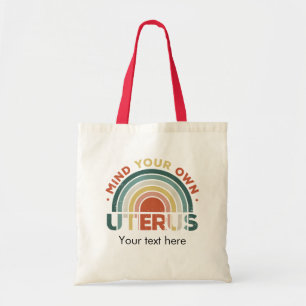 Tote Bag Pensez à votre propre Uterus Feminist Roe V Wade R