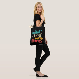Tote Bag Pensez à votre propre utérus féministe