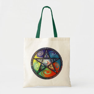 Tote Bag Pentagone étoilé de Wiccan