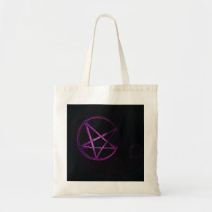 Tote Bag pentagramme pourpre