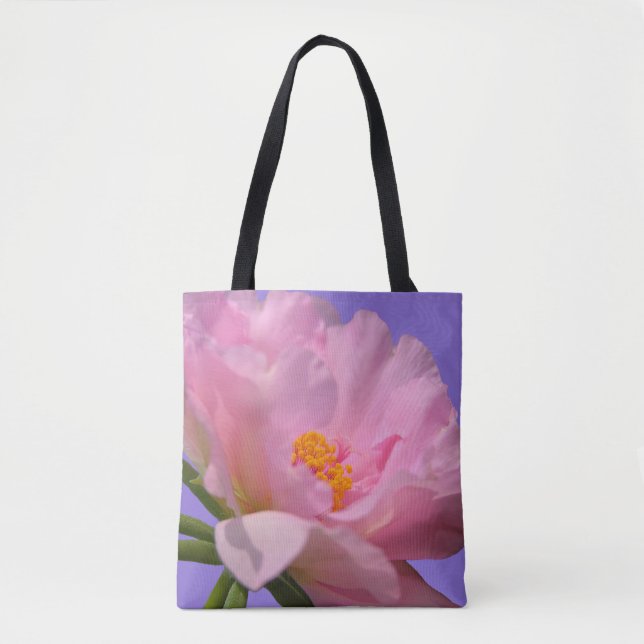Tote Bag Peony rose (Devant)