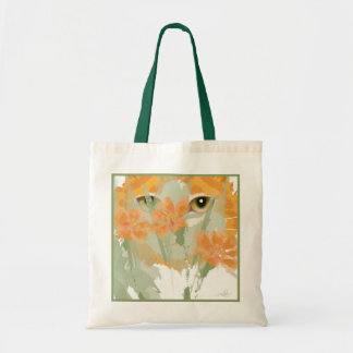 Tote Bag Peper de feuillage de chats orange