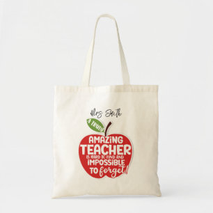 Tote Bag Pépinière Enseignant vraiment extraordinaire profe