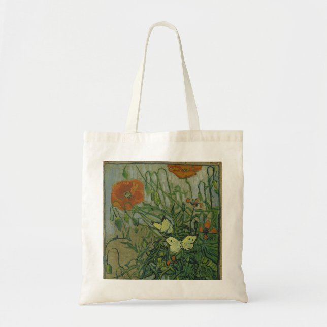 Tote Bag Pépites et papillons de Vincent Van Gogh (Devant)