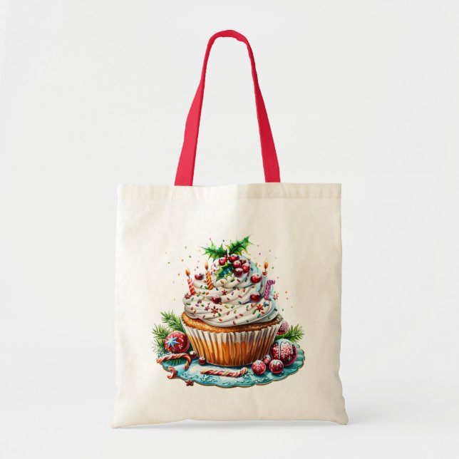 Tote Bag Peppermenthe Cupcakes (Devant)