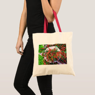Tote Bag Peppers à l'oeil d'oiseaux