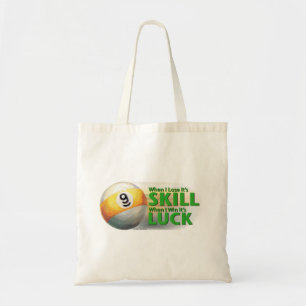 Tote Bag Perdre Compétence Gagner chance 9 balle
