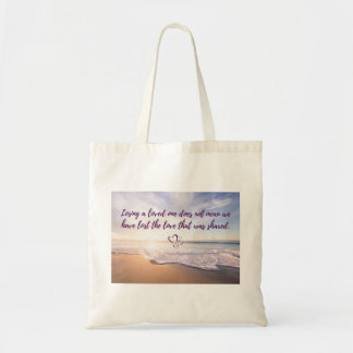 Tote Bag Perdre un être aimé