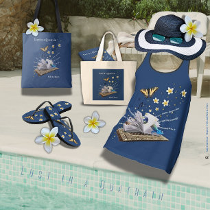 Tote Bag Perdu dans une quasi-série de poésie Fourre-tout p