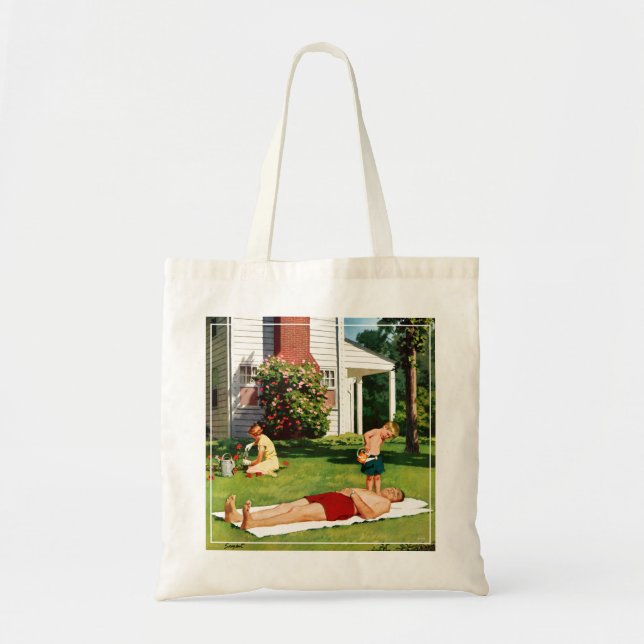 Tote Bag Père de arrosage (Devant)