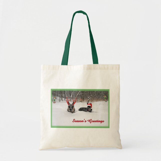 TOTE BAG PÈRE NOËL ? (Devant)
