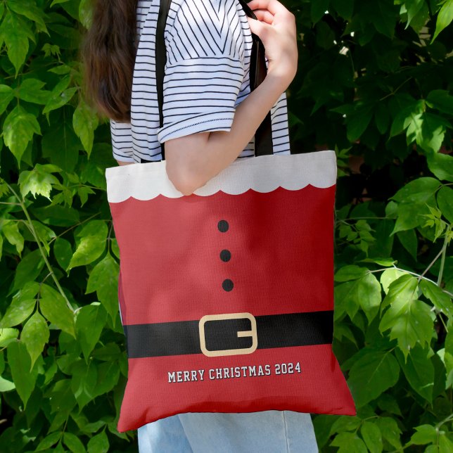 Tote Bag Père Noël (Santa Claus Merry Christmas Tote Bag
)