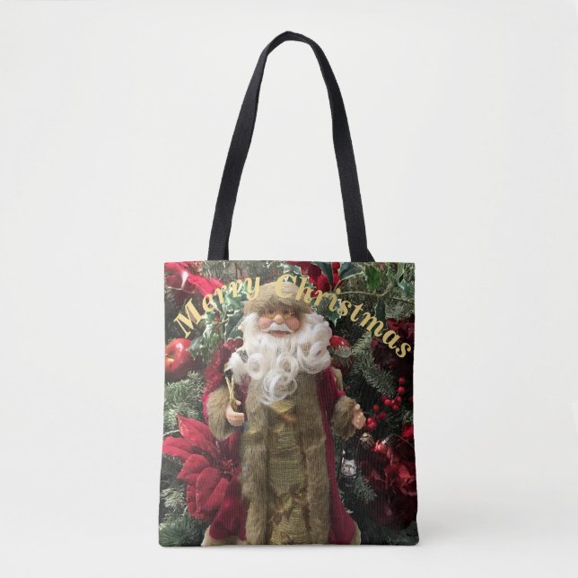 Tote Bag Père Noël à l'ancienne (Devant)