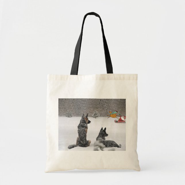 Tote Bag Père Noël à venir (Devant)