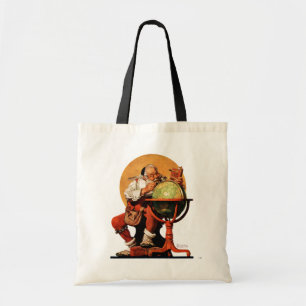 Tote Bag Père Noël au monde