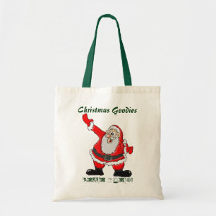 Tote Bag Père Noël, Cadeaux de Noël Père