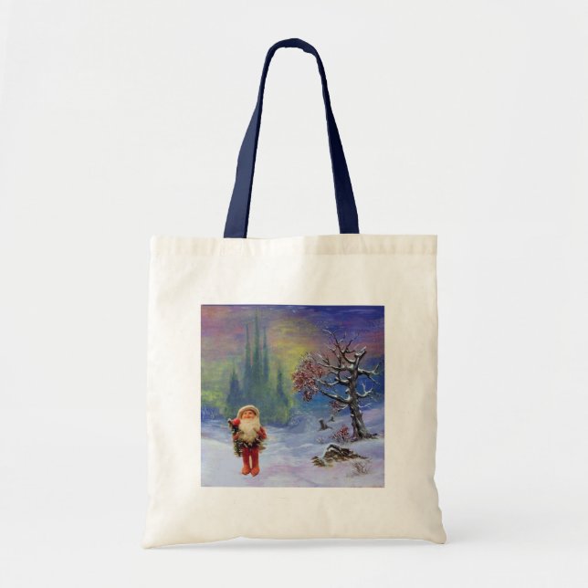 TOTE BAG PÈRE NOËL DES GNOMES (Devant)
