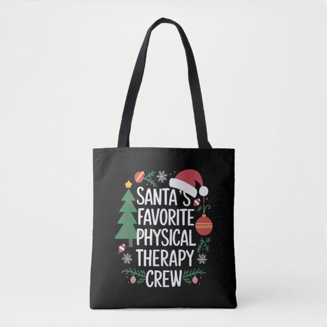 Tote Bag Père Noël Favorite Phytothérapie Crew Noël (Devant)