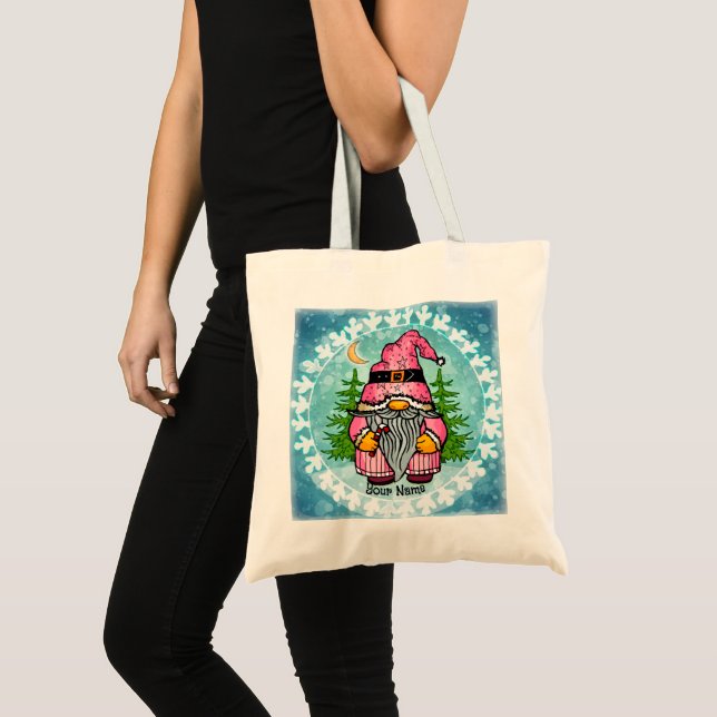 Tote Bag Père Noël gnome (Devant (produit))