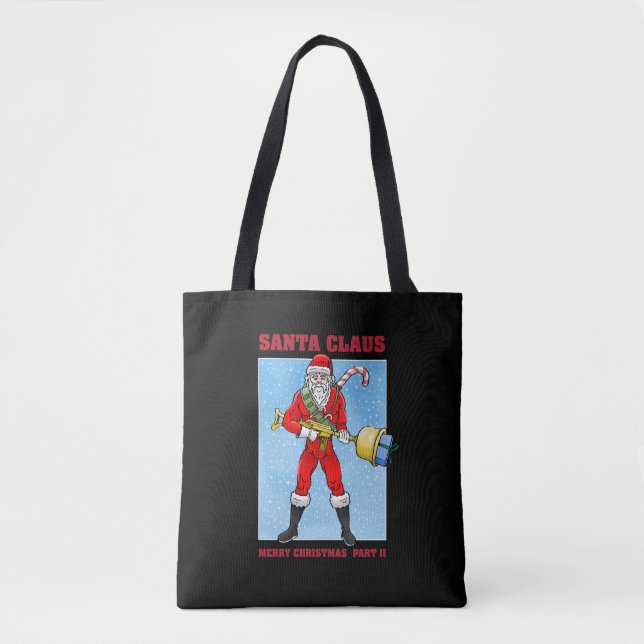 Tote Bag Père Noël Joyeux Noël Partie 2 (Devant)