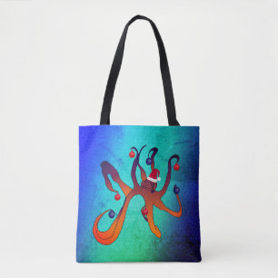 Tote Bag Père Noël Octopus