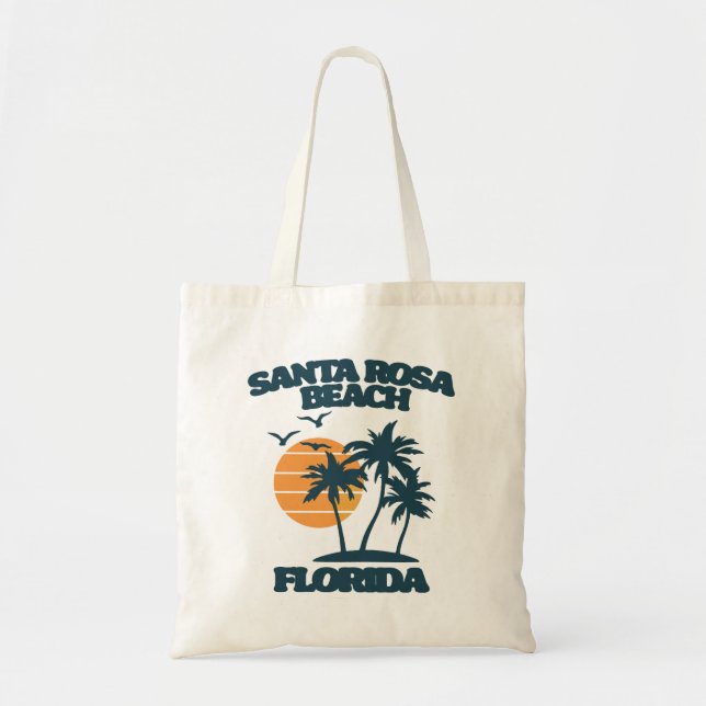 Tote Bag Père Noël Rosa Beach Floride (Devant)