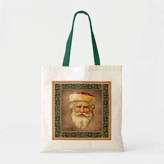 Tote Bag Père Noël Vintage (Devant)