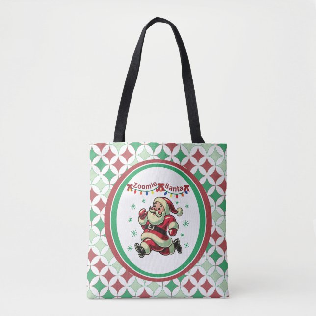 Tote Bag Père Noël Zoomie Noël (Devant)
