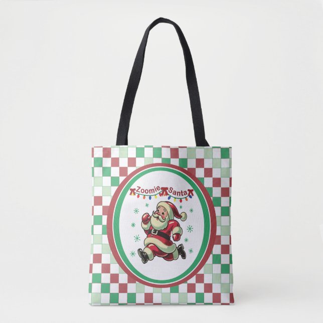 Tote Bag Père Noël Zoomie Noël (Devant)